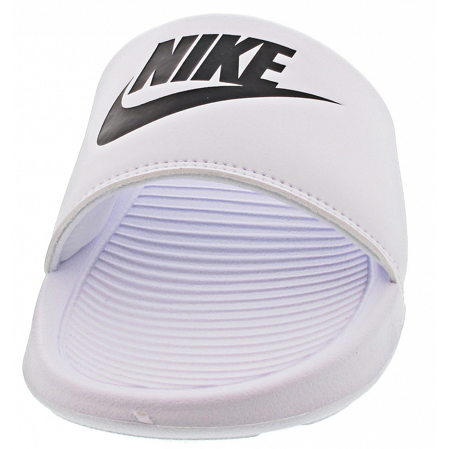 Nike W Victori One Slide Pantolette in white-black-white