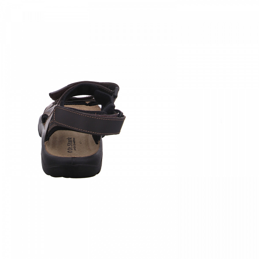 Orion Sandale in 4 bruno nero