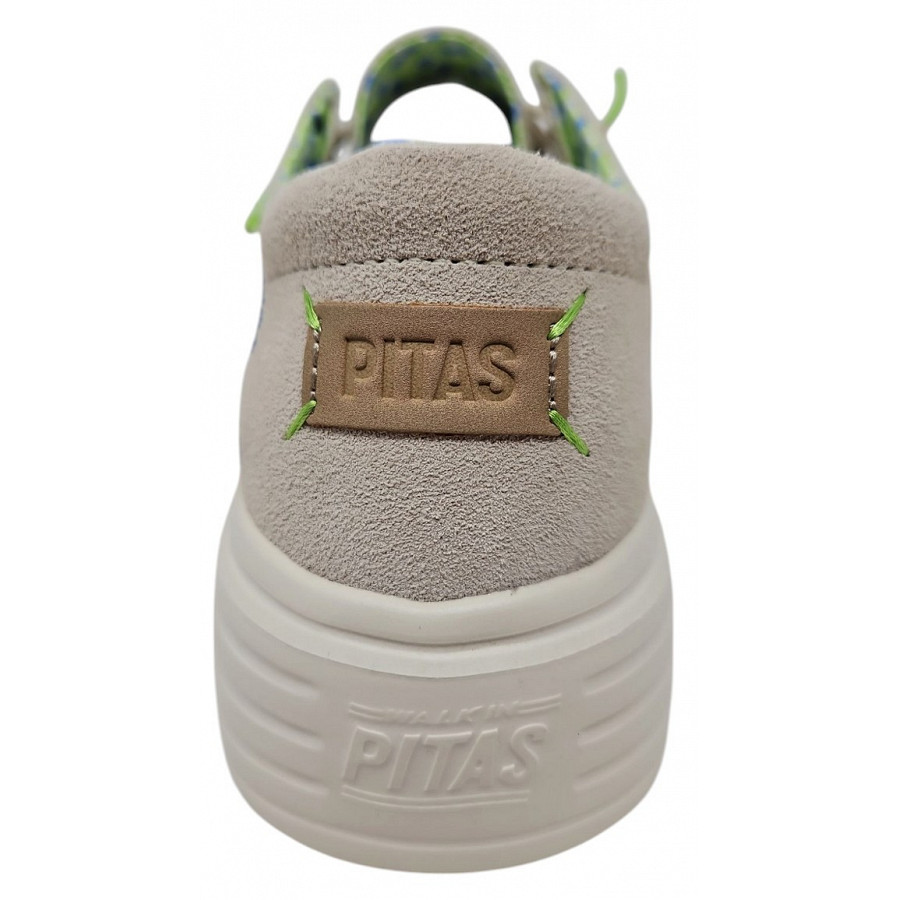 Pitas Leinenschuh in beige