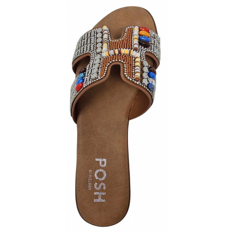 Poelman Pantolette in brown