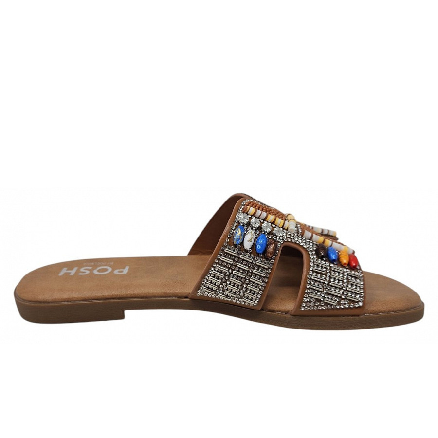 Poelman Pantolette in brown