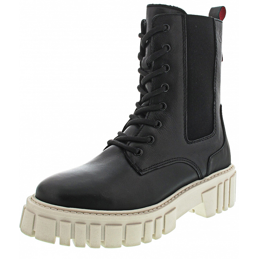 Post Xchange Schnürstiefelette in black