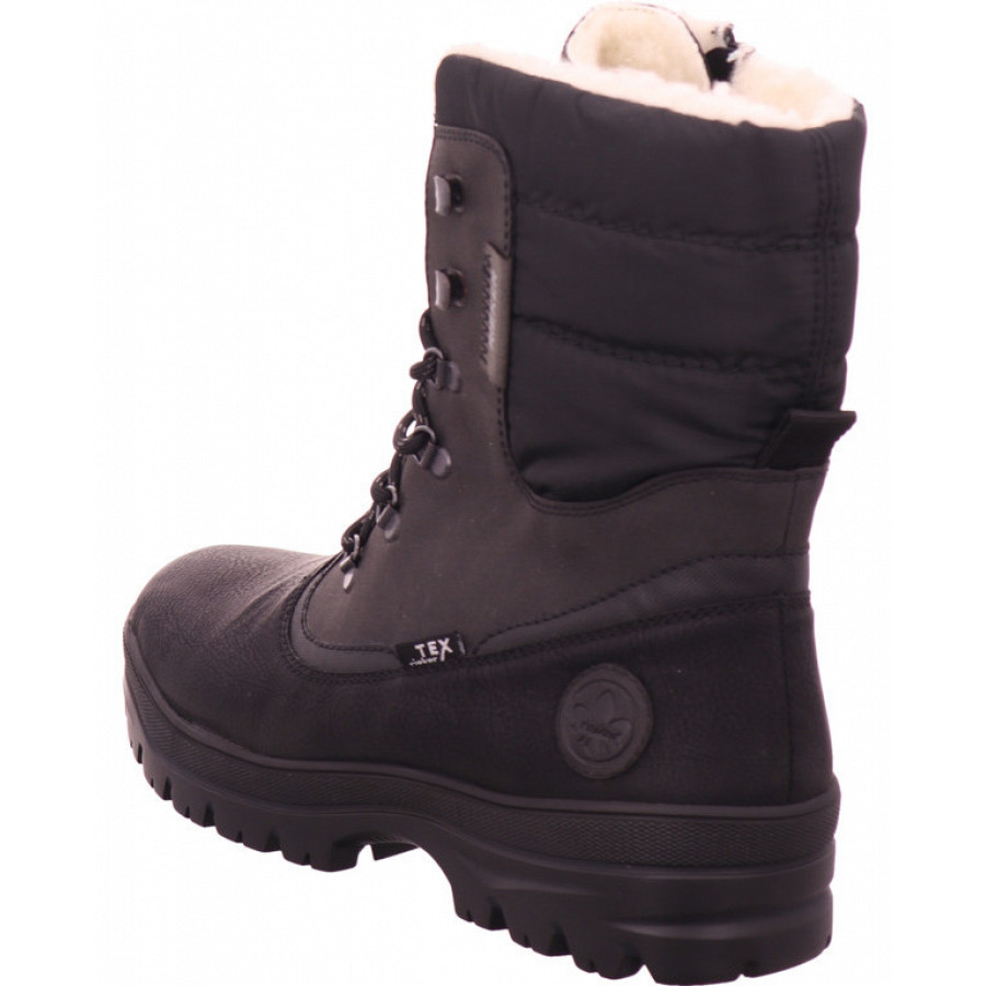 Rieker hwk herren stiefel Stiefel in schwarz