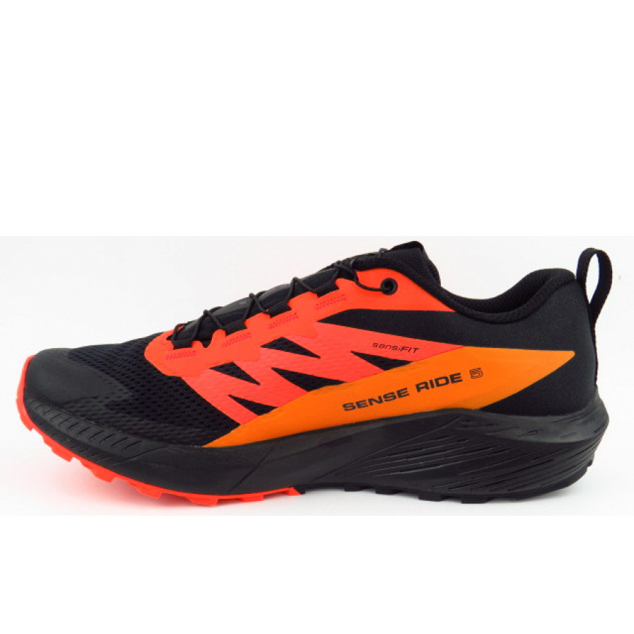 Salomon Sense Ride 5 GTX Laufschuh in schwarz orange