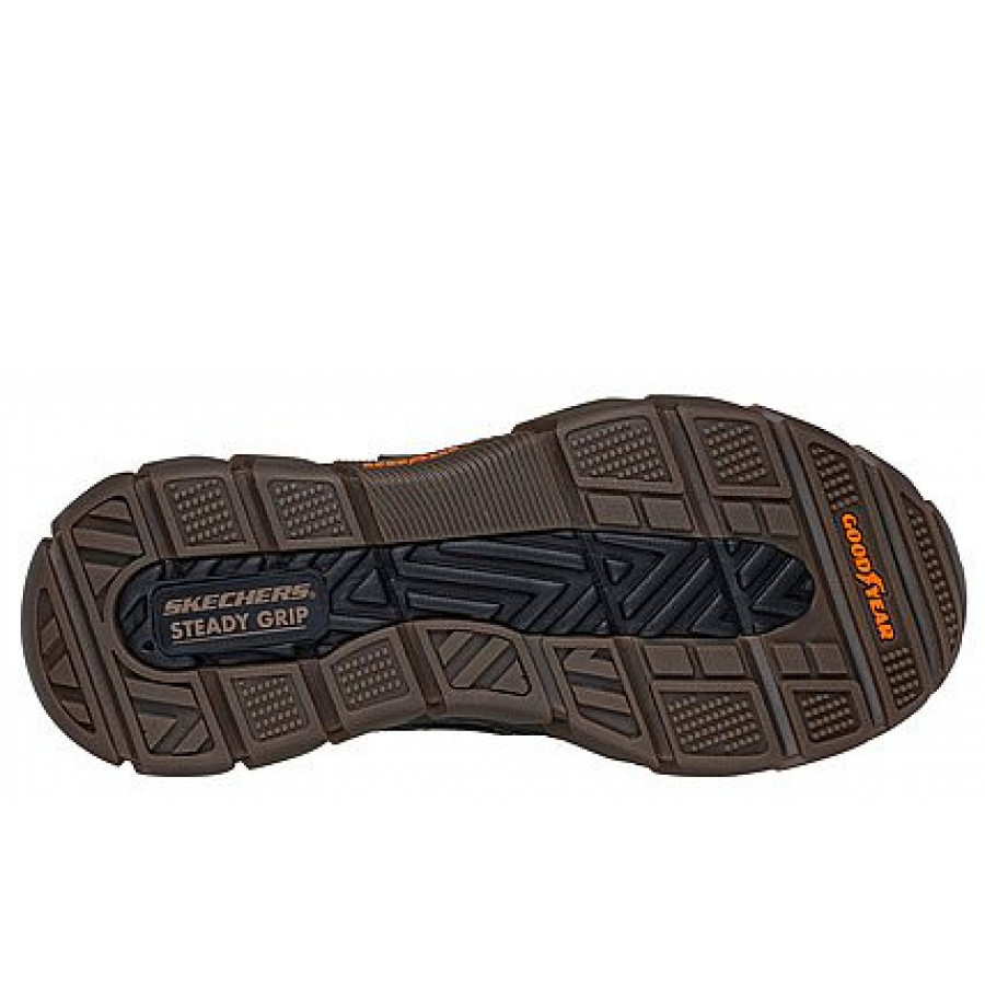 Skechers RESPECTED - SWAMPER Boots in CHBK Braun