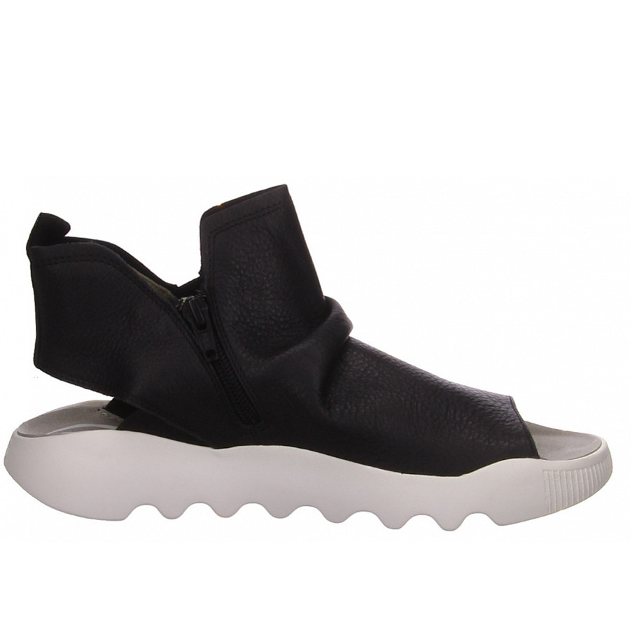 Softinos Sandalette in schwarz