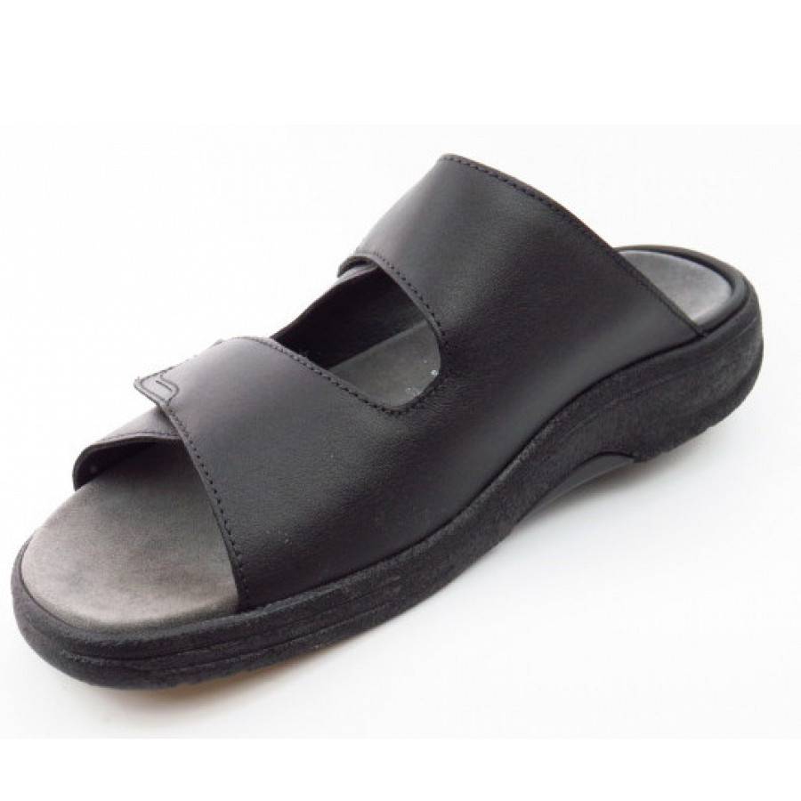 Ströber Moritz Sportnappa Pantolette in schwarz