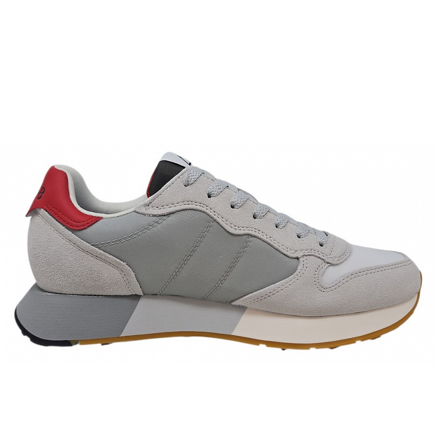 Sun68 Sneaker in white ltgrey