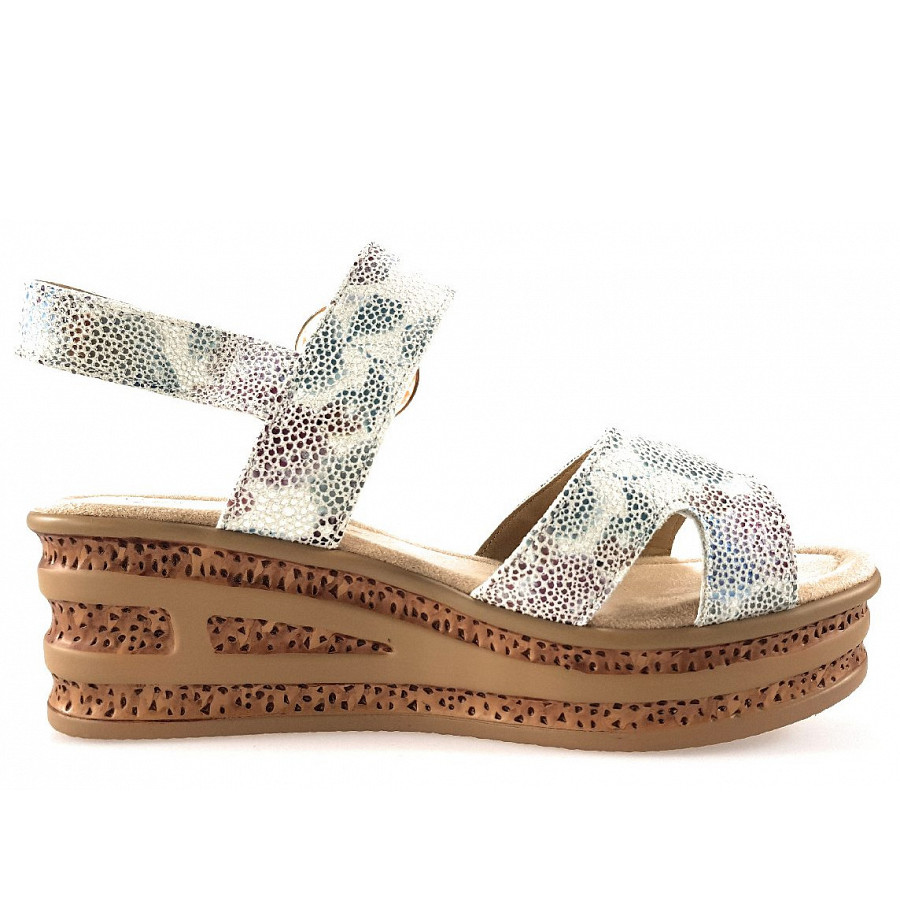 Supremo Sandale in mint-multi