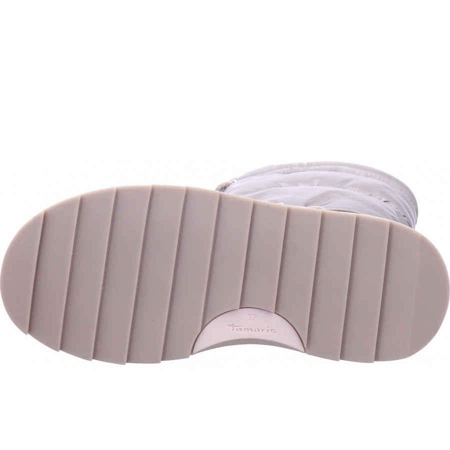 Tamaris Boots in grau metallic