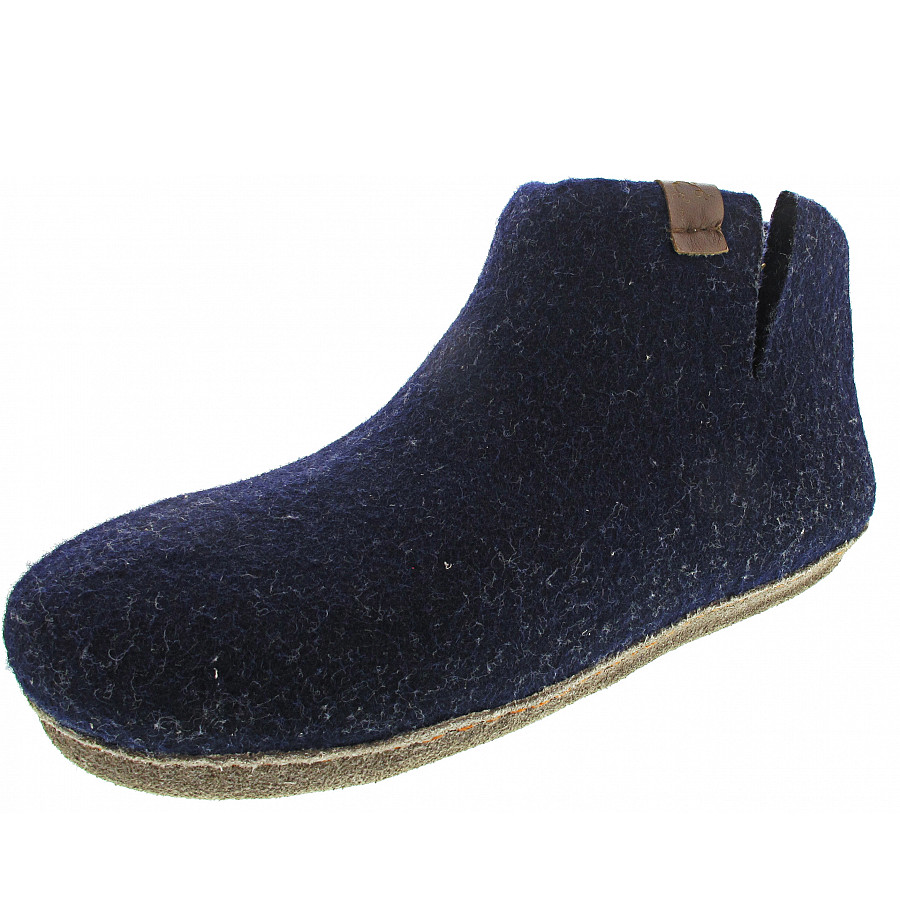 tofvel Mula Hausschuh in navy blue