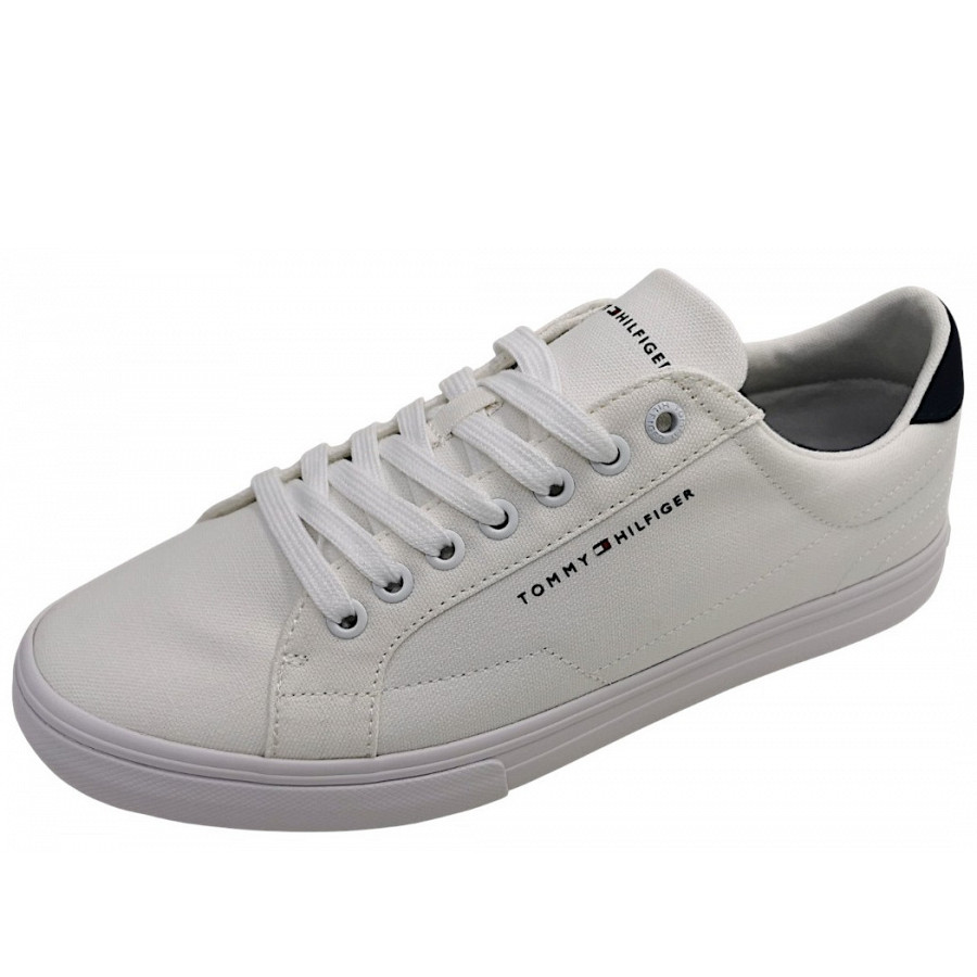 Tommy Hilfiger Vulc Core Long Lace sportlicher Schnürer in White YBS