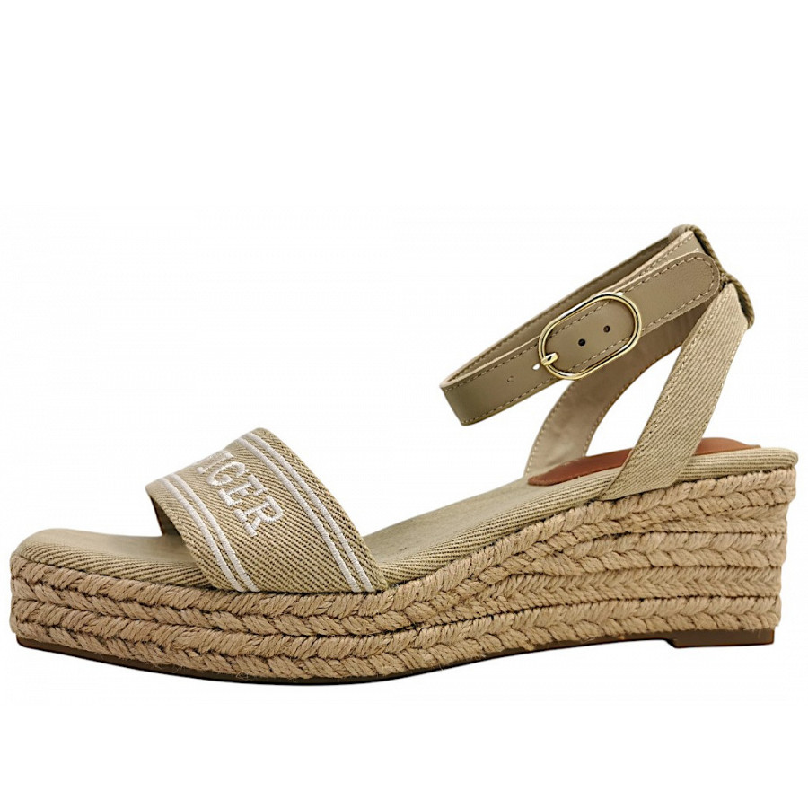 Tommy Hilfiger Esparilla Keilpumps in beige ACC