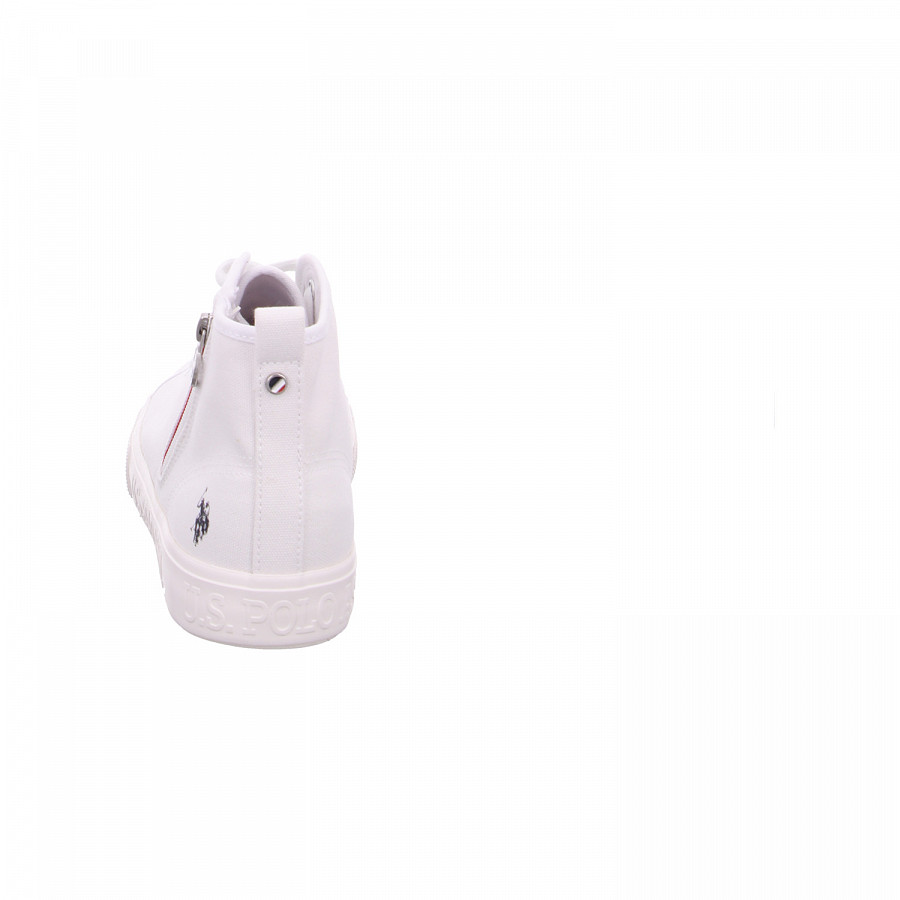 US Polo Schnürstiefel in WHI white