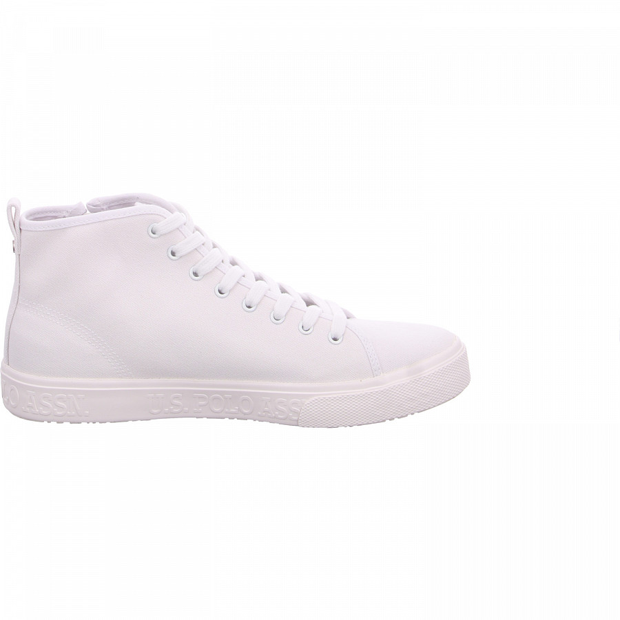 US Polo Schnürstiefel in WHI white