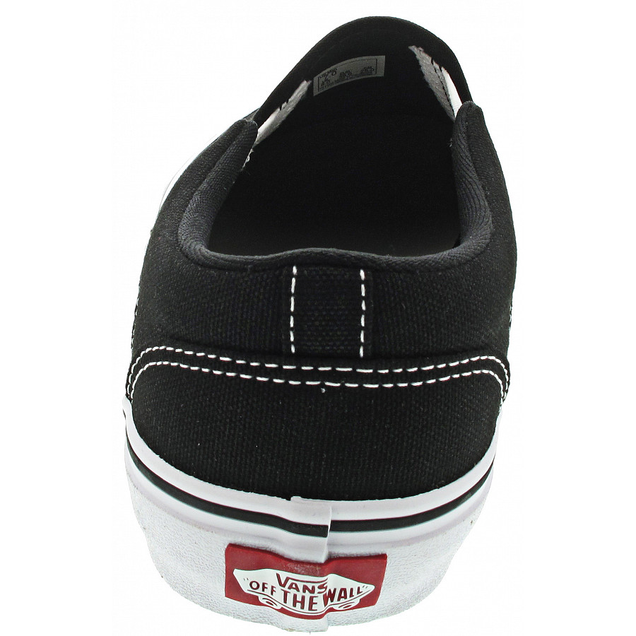 Vans MN Asher (Canvas) Slipper in black-white