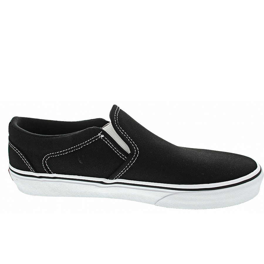 Vans MN Asher (Canvas) Slipper in black-white