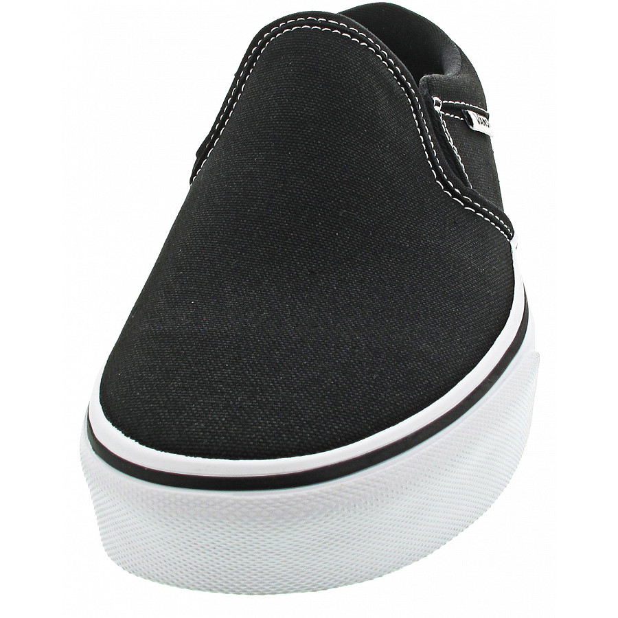 Vans MN Asher (Canvas) Slipper in black-white