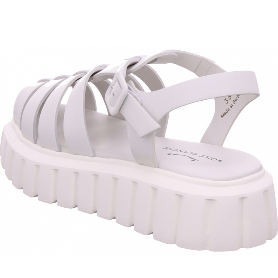 Voile Blanche Sandalette in weiß