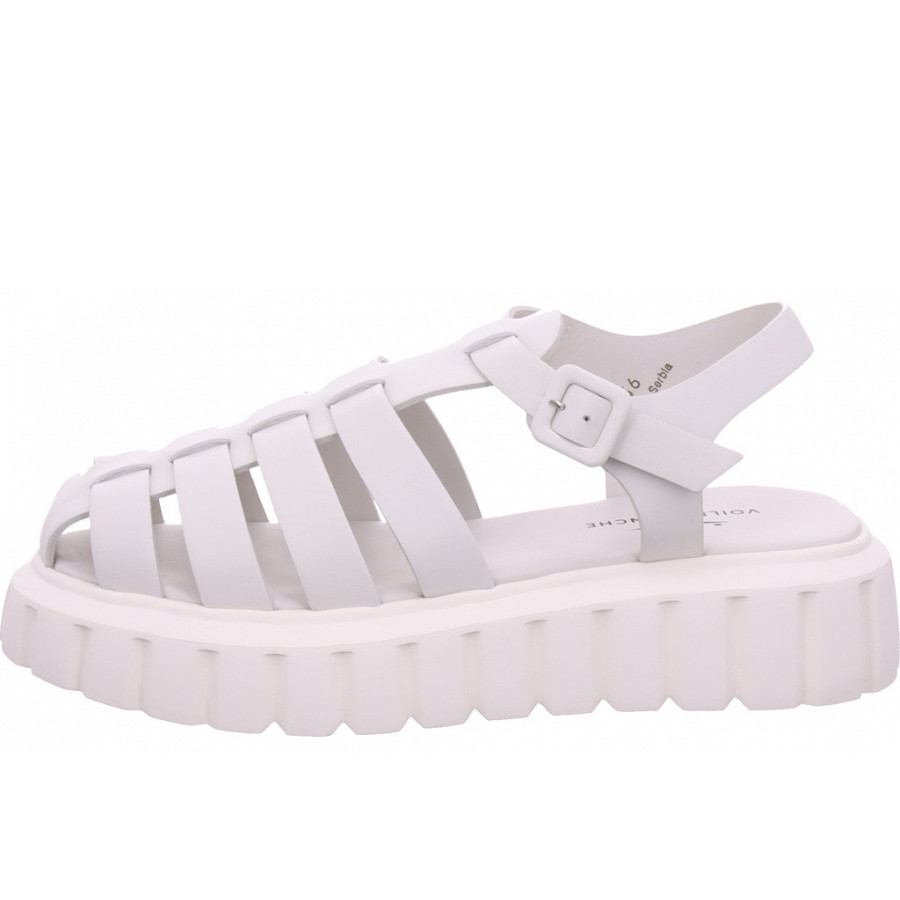 Voile Blanche Sandalette in weiß